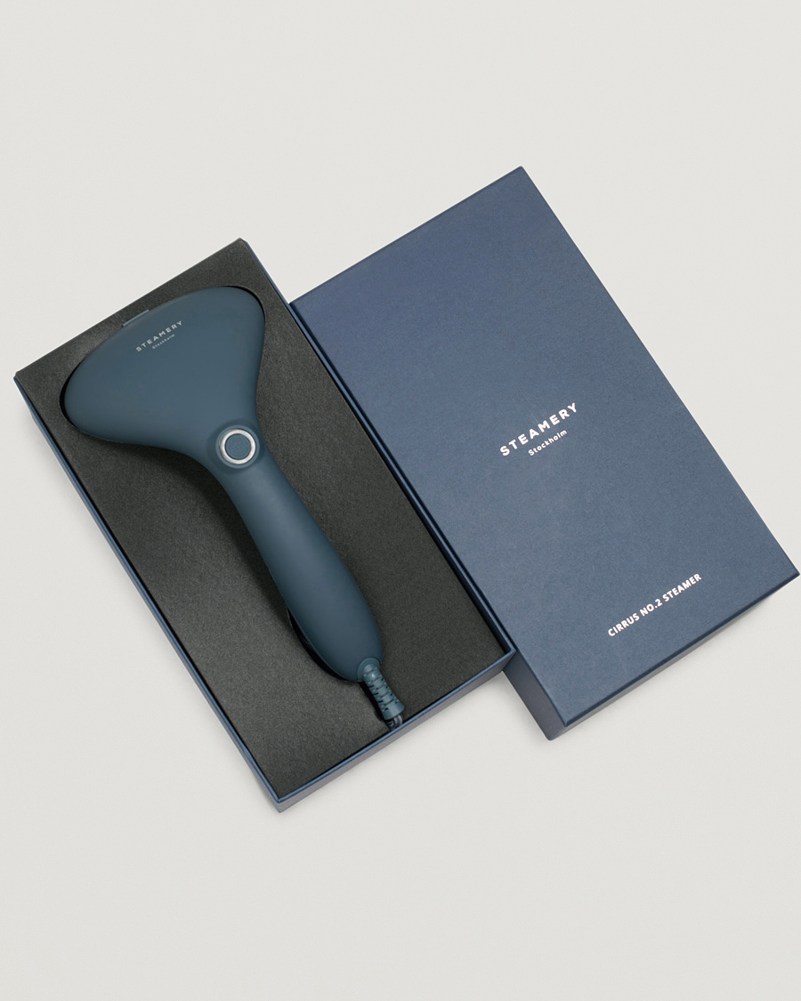 Mies | Steamery Cirrus No. 2 Travel Steamer Blue | Steamery | Cirrus No. 2 Travel Steamer Blue