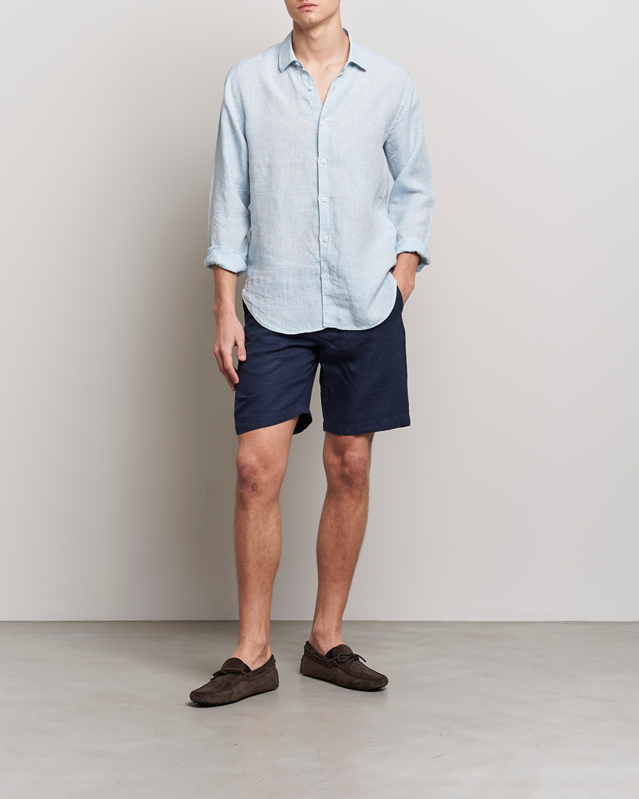 Mies | Shortsit | Orlebar Brown | Norwich Linen Shorts Navy