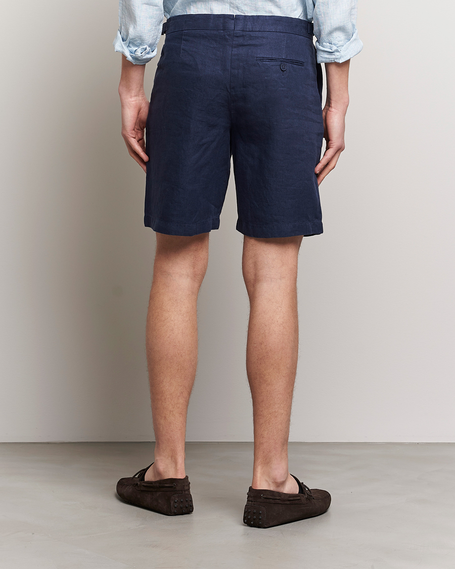 Mies | Shortsit | Orlebar Brown | Norwich Linen Shorts Navy