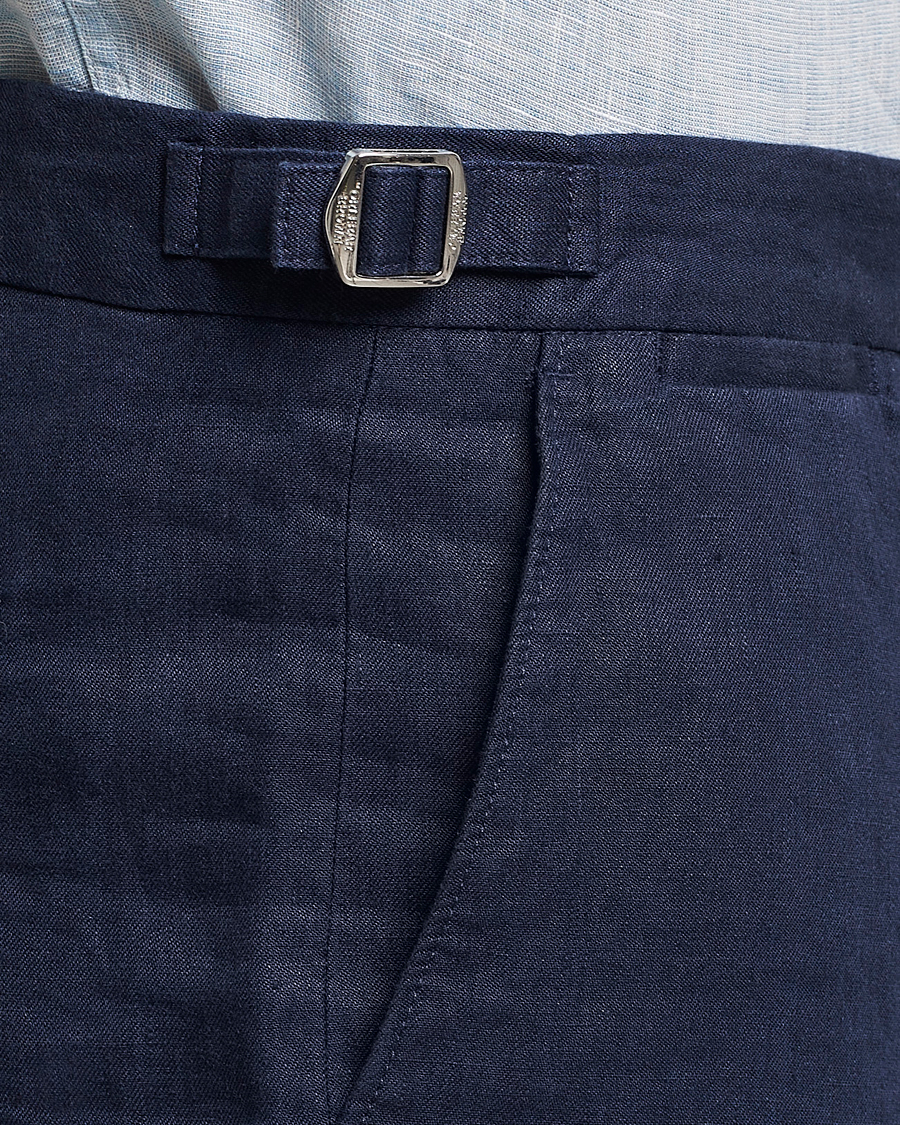 Mies | Shortsit | Orlebar Brown | Norwich Linen Shorts Navy