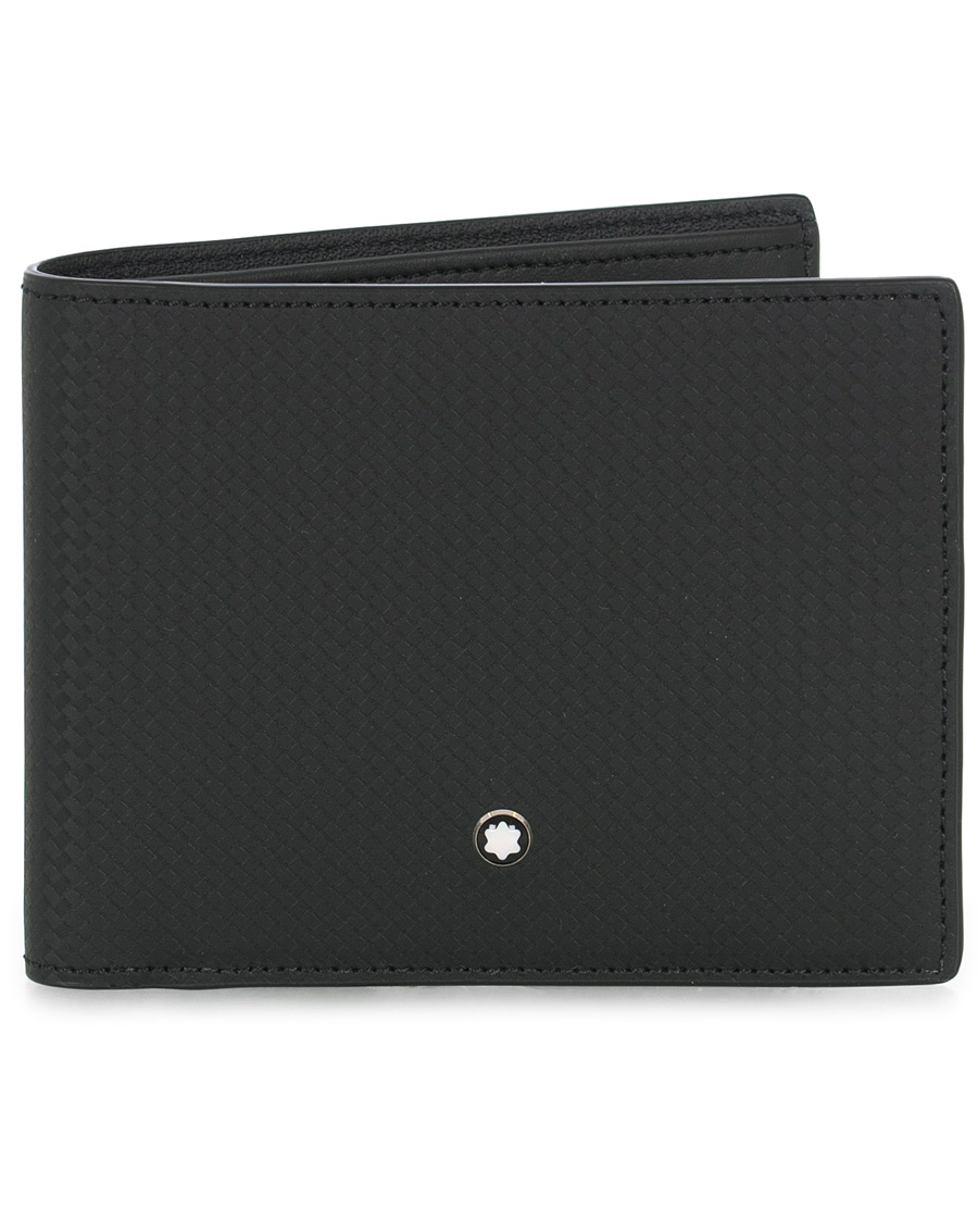 Mies | Montblanc Extreme 2.0 Wallet 6cc Carbon Leather Black | Montblanc | Extreme 2.0 Wallet 6cc Carbon Leather Black