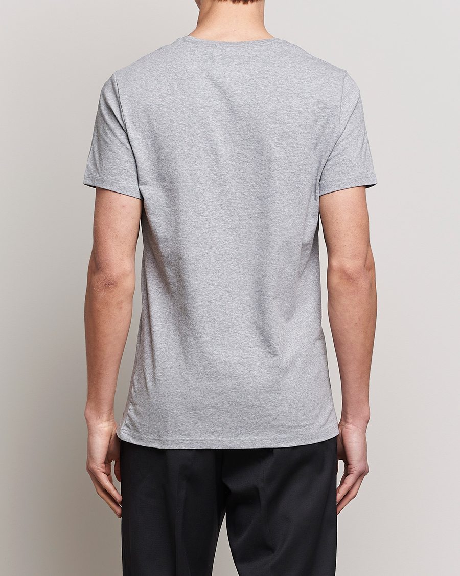 Mies | T-paidat | Bread & Boxers | 2-Pack Crew Neck Tee Grey Melange