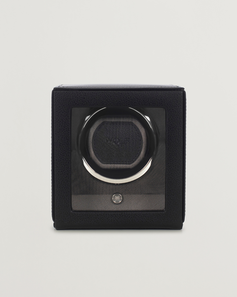 Mies | Kello- ja korurasiat | WOLF | Cub Single Winder With Cover Black