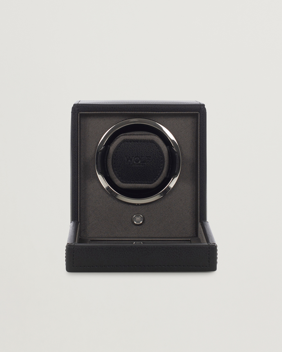 Mies | Kello- ja korurasiat | WOLF | Cub Single Winder With Cover Black