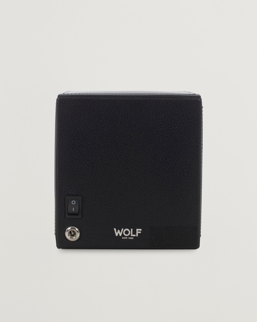 Mies | Kello- ja korurasiat | WOLF | Cub Single Winder With Cover Black