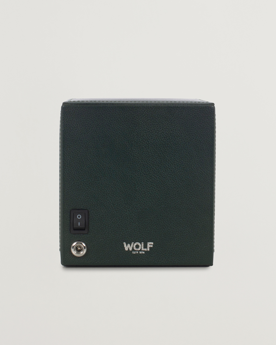 Mies | Kello- ja korurasiat | WOLF | Cub Single Winder With Cover Green