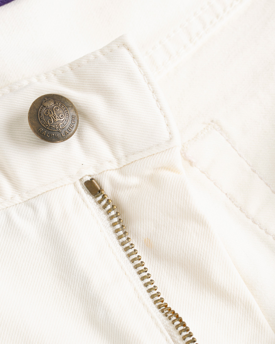 Mies | Farkut | Ralph Lauren Purple Label | Thomson Slim Fit 5-pocket Jeans Classic Cream