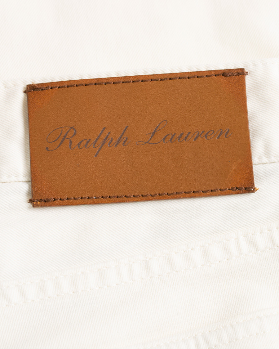 Mies | Farkut | Ralph Lauren Purple Label | Thomson Slim Fit 5-pocket Jeans Classic Cream