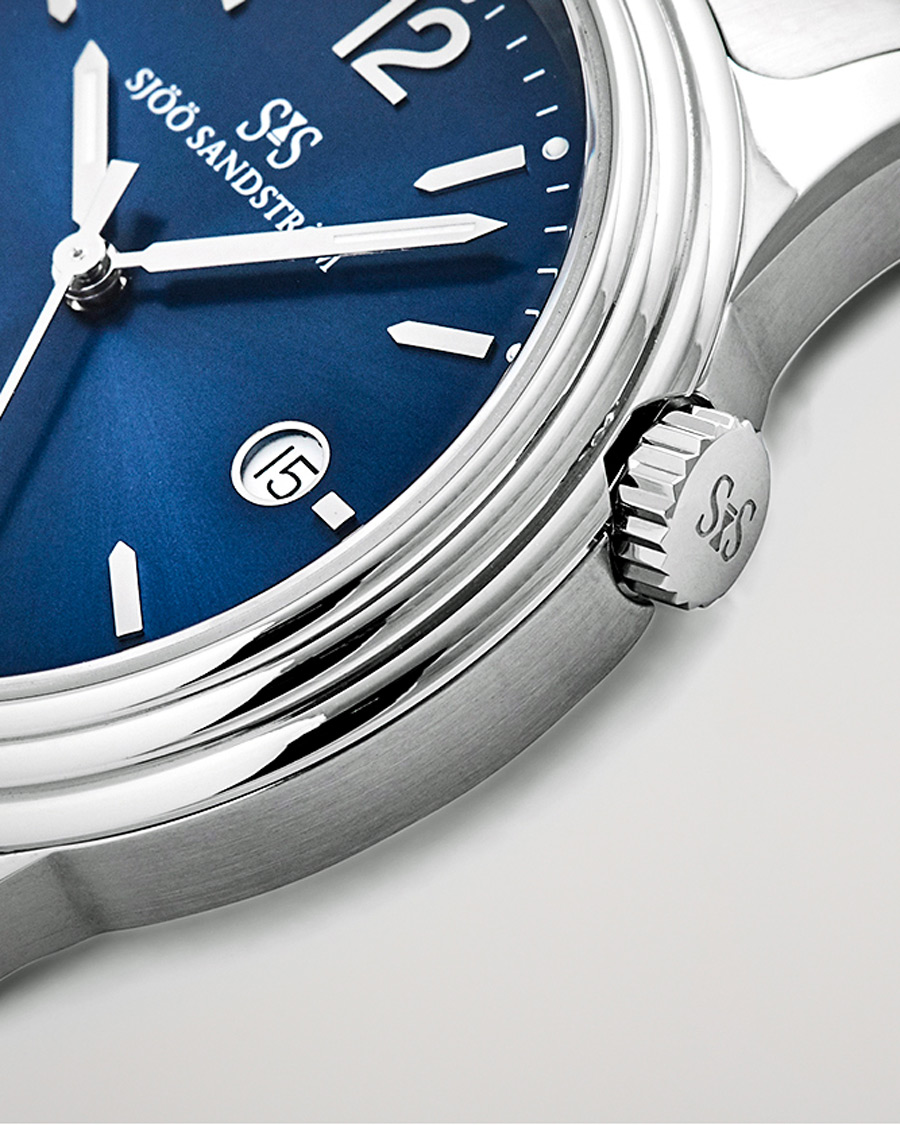 Mies | Sjöö Sandström Royal Steel Classic 41mm Blue and Steel | Sjöö Sandström | Royal Steel Classic 41mm Blue and Steel