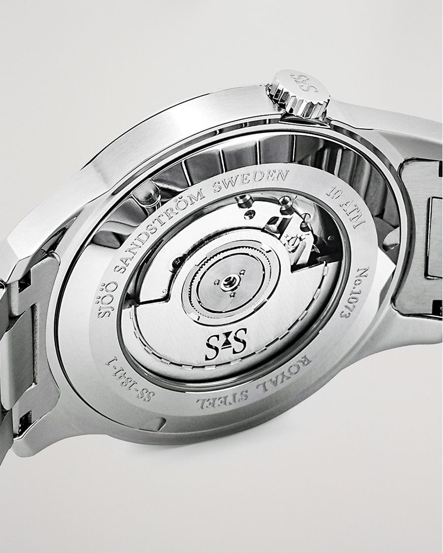 Mies | Sjöö Sandström Royal Steel Classic 41mm Blue and Steel | Sjöö Sandström | Royal Steel Classic 41mm Blue and Steel