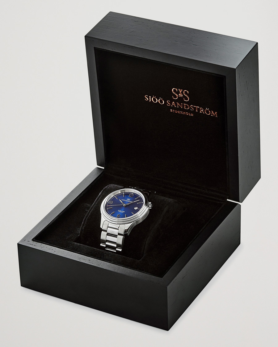 Mies | Sjöö Sandström Royal Steel Classic 41mm Blue and Steel | Sjöö Sandström | Royal Steel Classic 41mm Blue and Steel