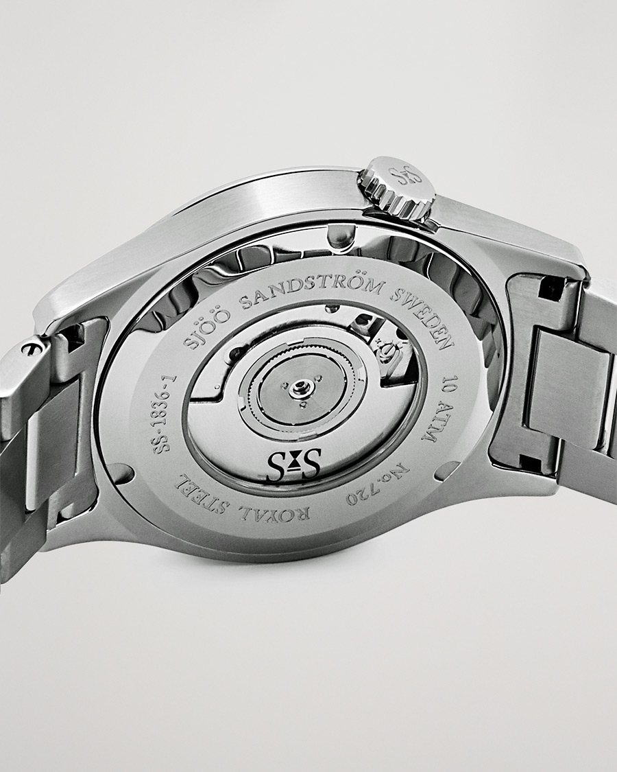 Mies | Sjöö Sandström Royal Steel Classic 36mm Blue and Steel | Sjöö Sandström | Royal Steel Classic 36mm Blue and Steel