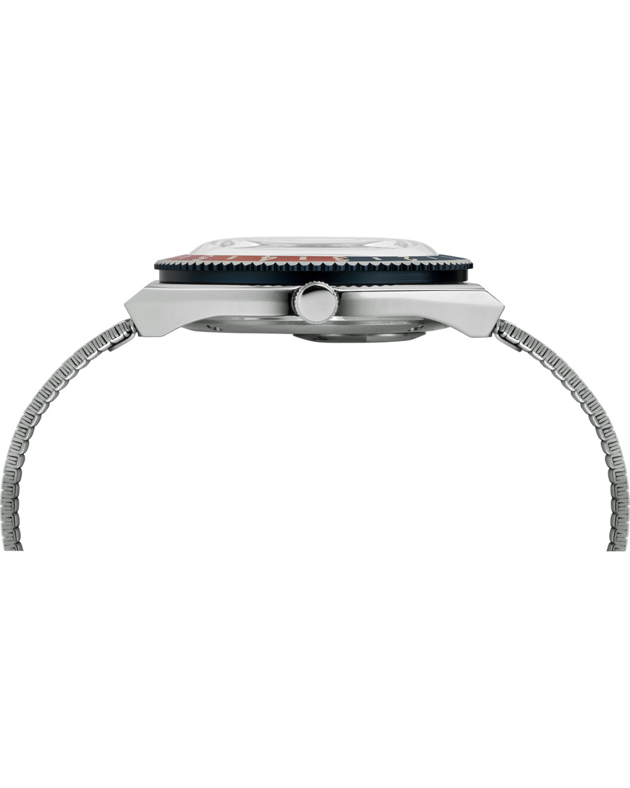 Mies | Timex Q Reissue 1979 Silver/Blue Dial | Timex | Q Reissue 1979 Silver/Blue Dial