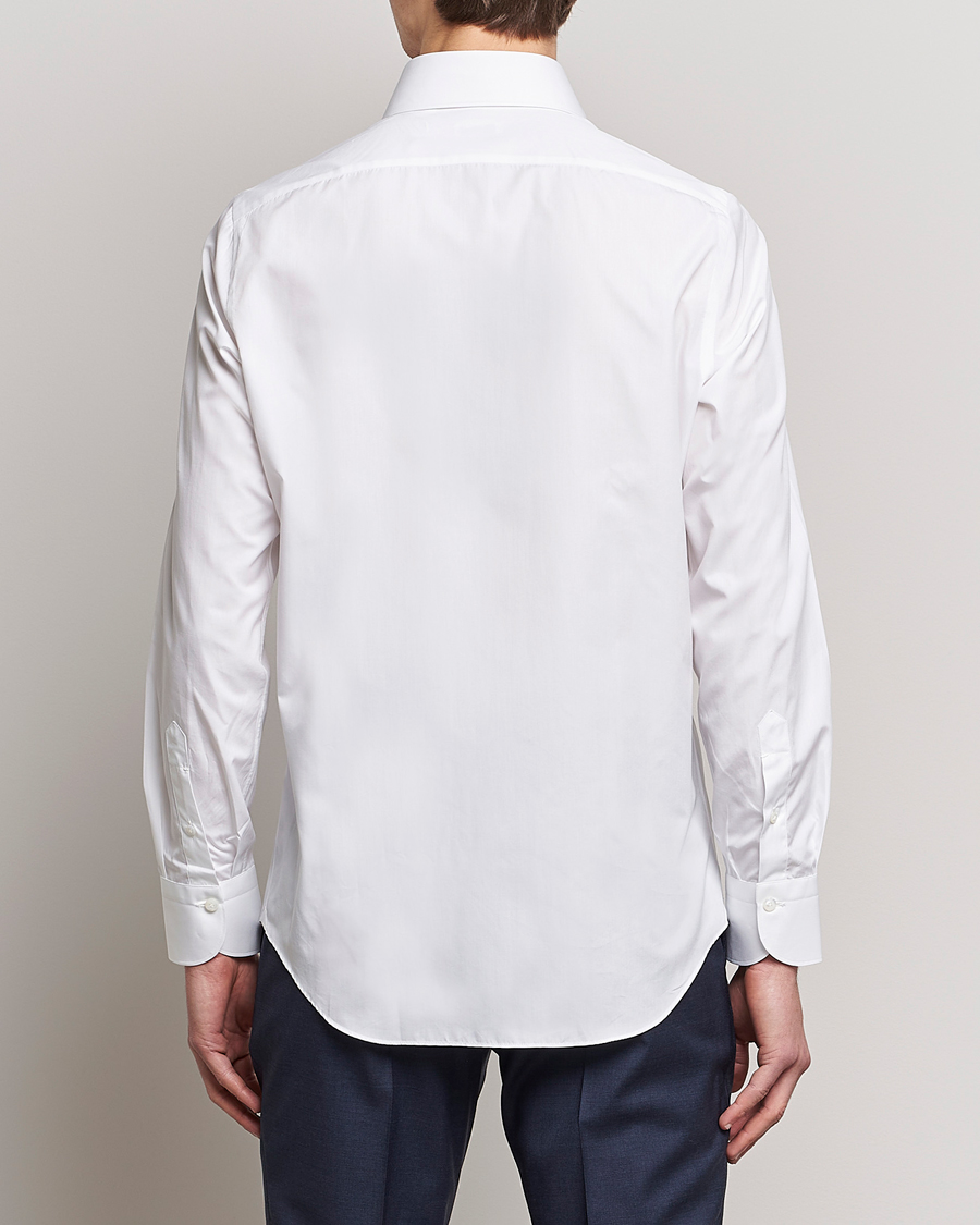 Mies | Kauluspaidat | Finamore Napoli | Milano Slim Fit Classic Shirt White