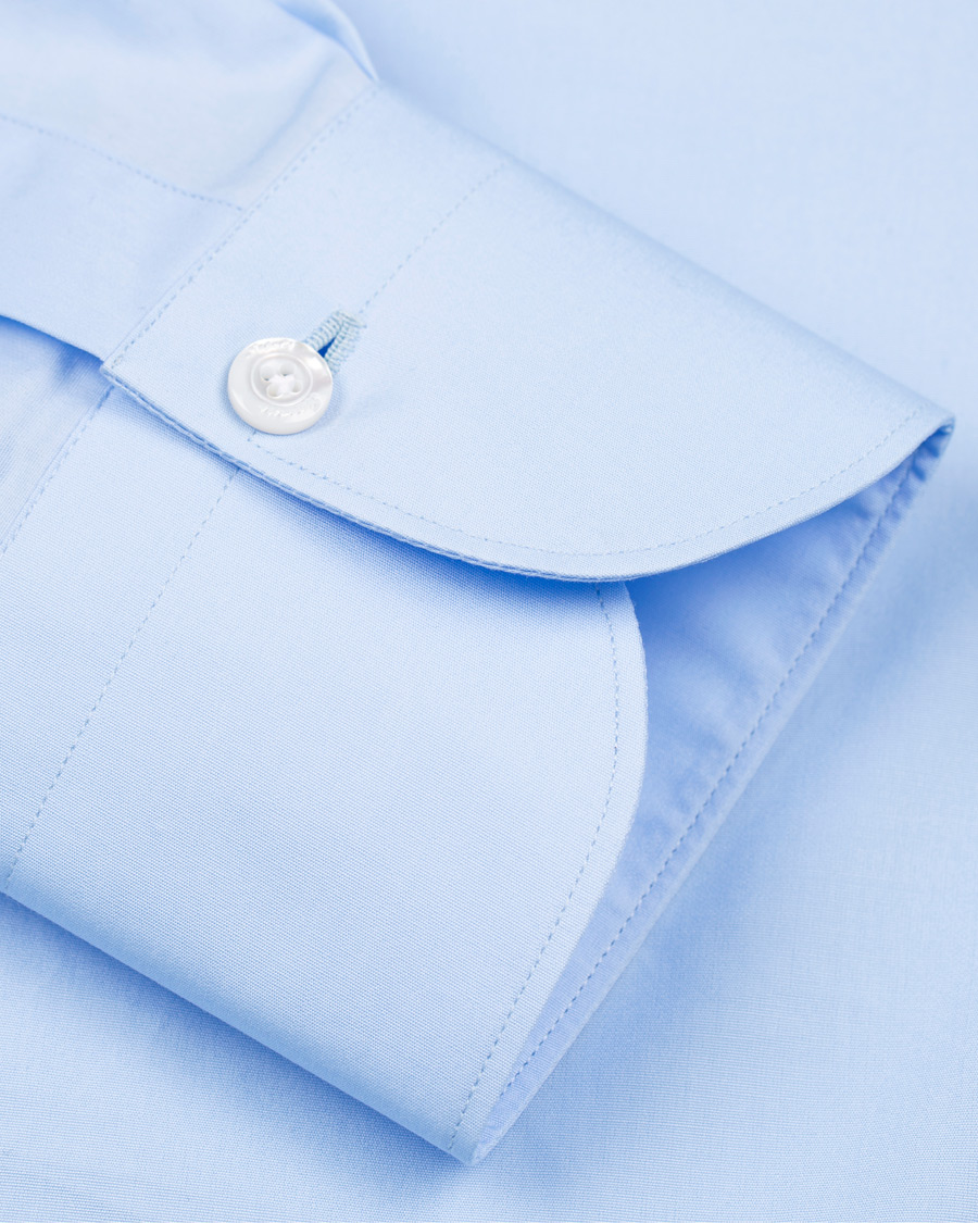 Mies | Kauluspaidat | Finamore Napoli | Milano Slim Fit Classic Shirt Light Blue