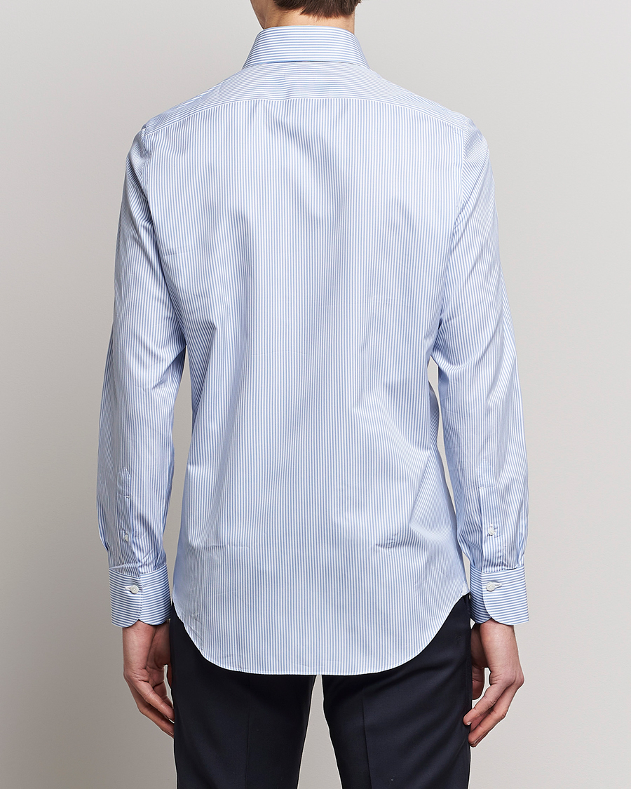 Mies | Kauluspaidat | Finamore Napoli | Milano Slim Fit Classic Shirt Blue