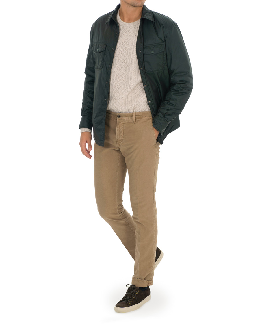 Mies | Takit | Aspesi | Marvin Nylon Shirt Jacket Dark Green