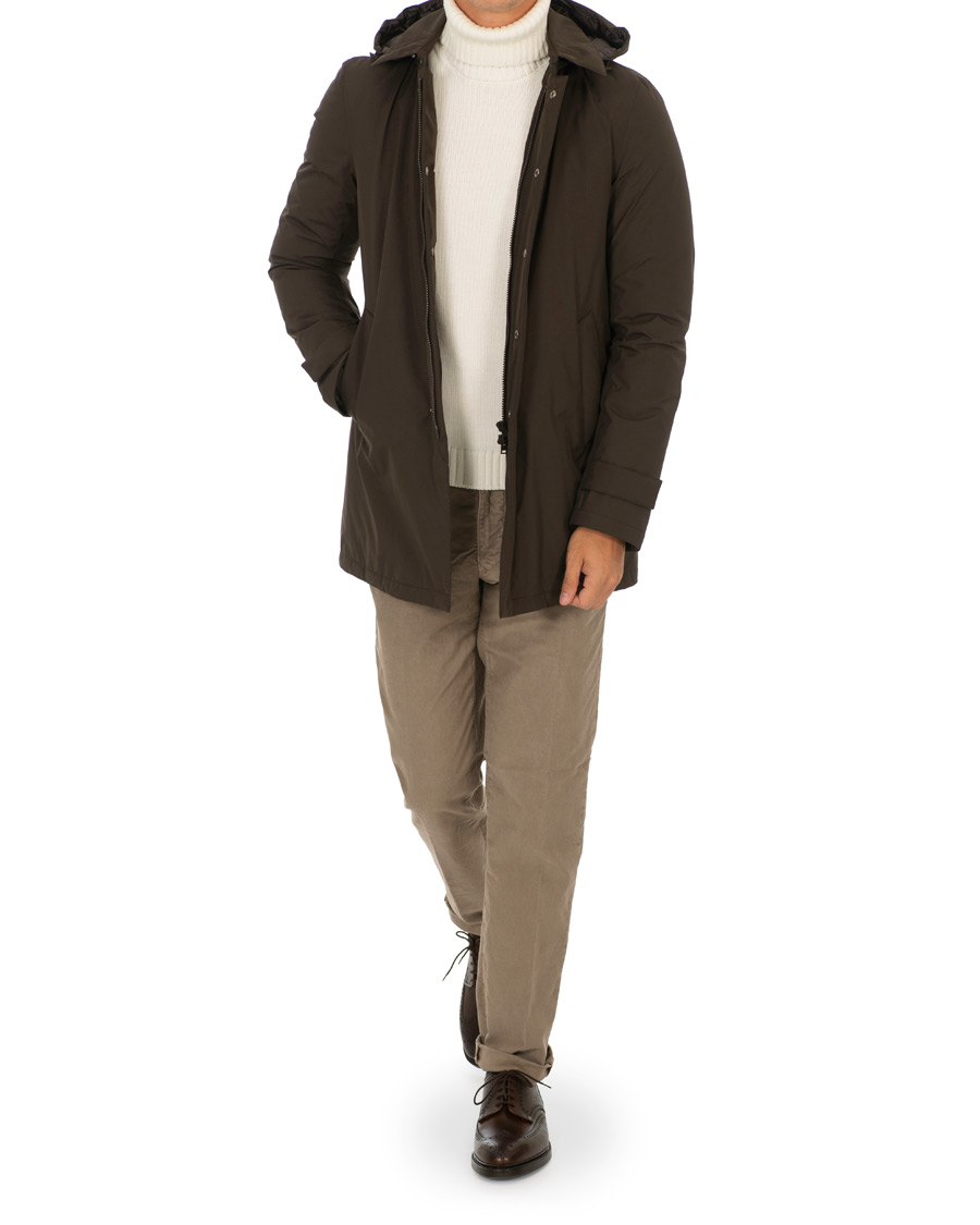 Mies | Takit | Herno | Laminar Padded Coat Brown