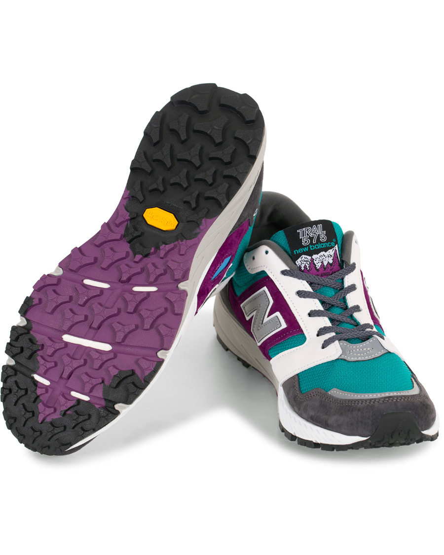 Mies | New Balance Trail 575 Sneaker Grey/Green | New Balance | Trail 575 Sneaker Grey/Green