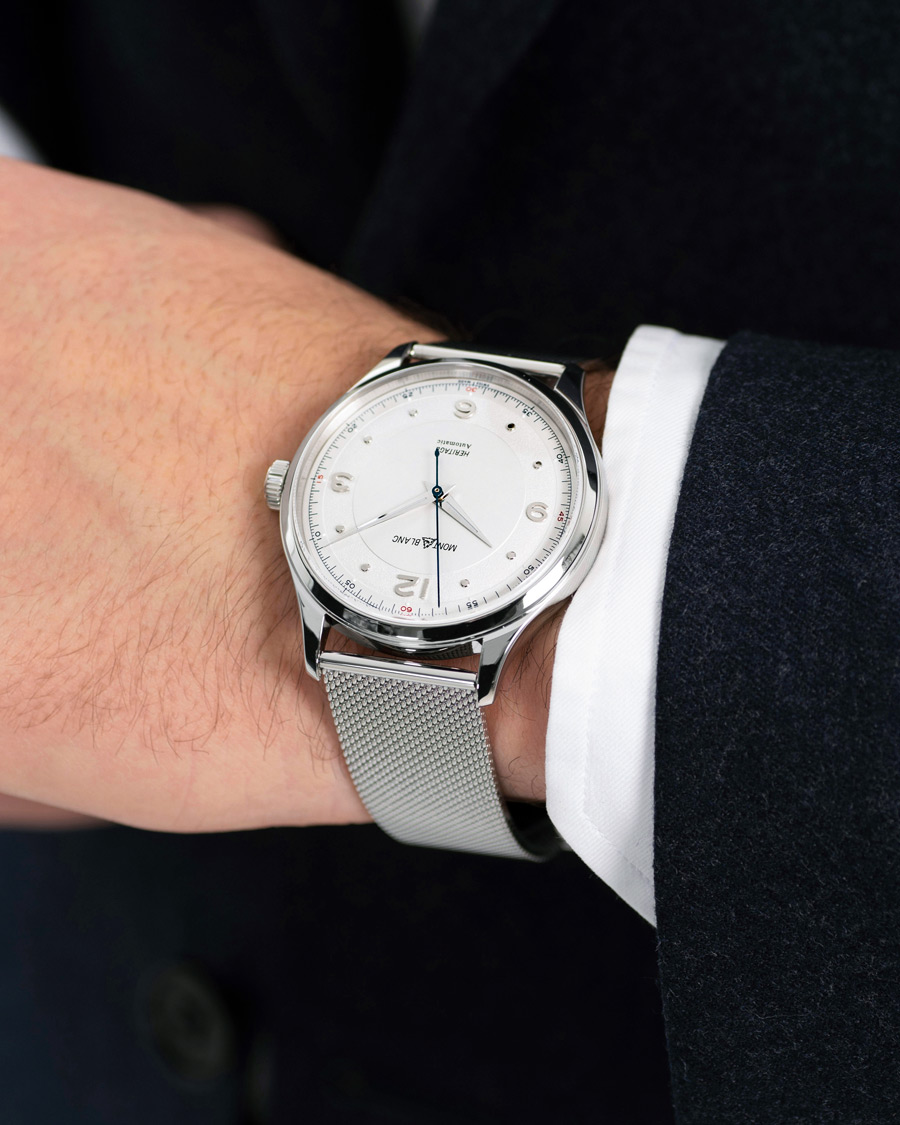 Mies | Montblanc Heritage Steel Automatic 40mm Silver Dial | Montblanc | Heritage Steel Automatic 40mm Silver Dial