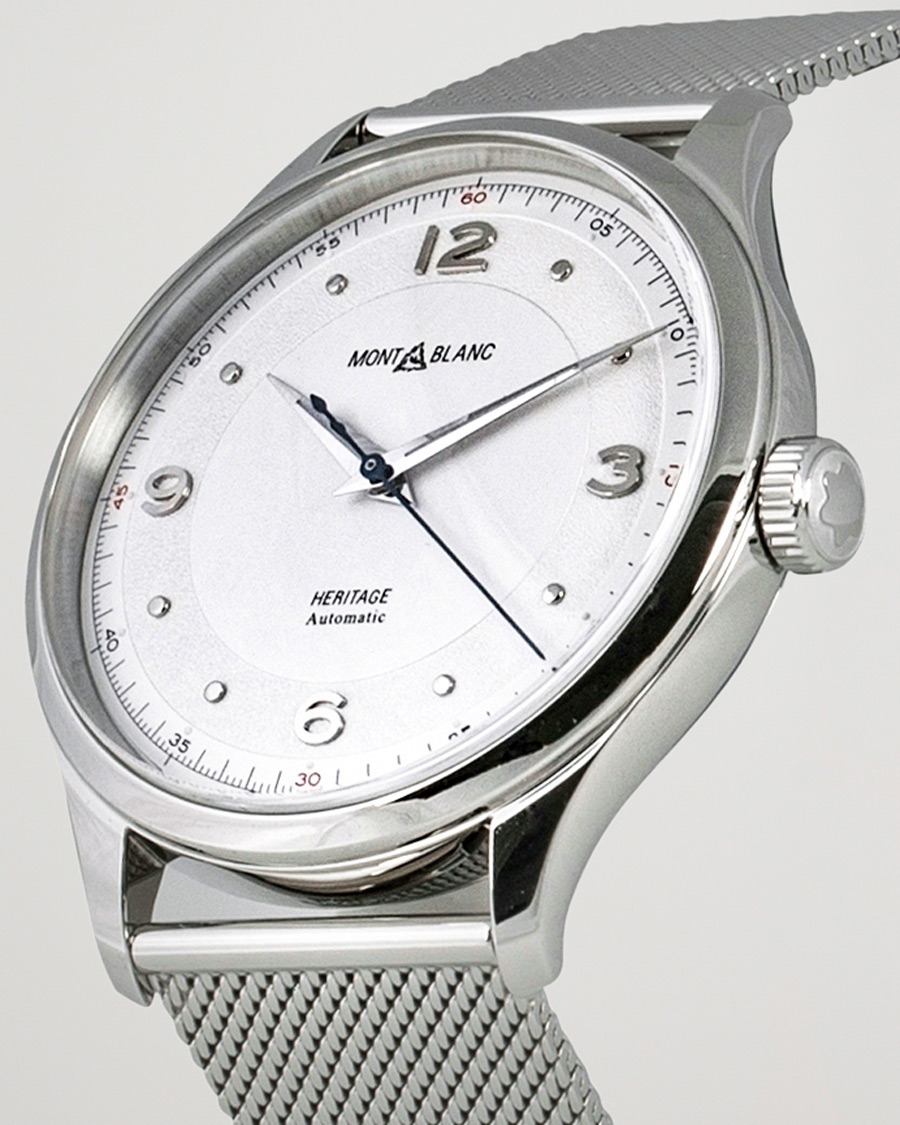 Mies | Montblanc Heritage Steel Automatic 40mm Silver Dial | Montblanc | Heritage Steel Automatic 40mm Silver Dial