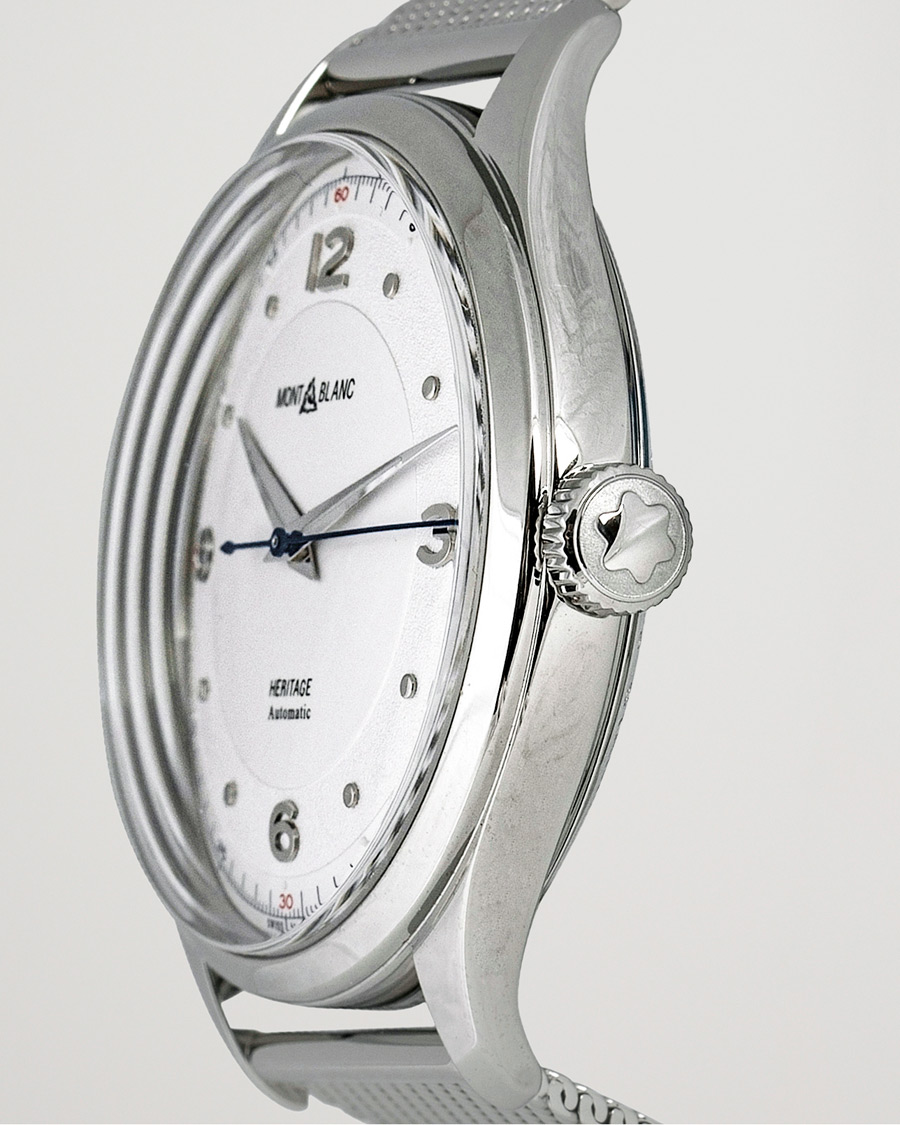 Mies | Montblanc Heritage Steel Automatic 40mm Silver Dial | Montblanc | Heritage Steel Automatic 40mm Silver Dial