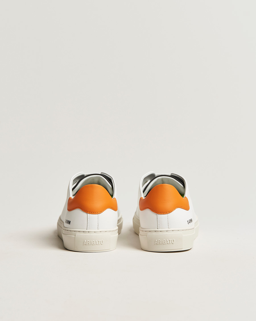 Mies | Axel Arigato Clean 90 Triple Sneaker White/Orange | Axel Arigato | Clean 90 Triple Sneaker White/Orange