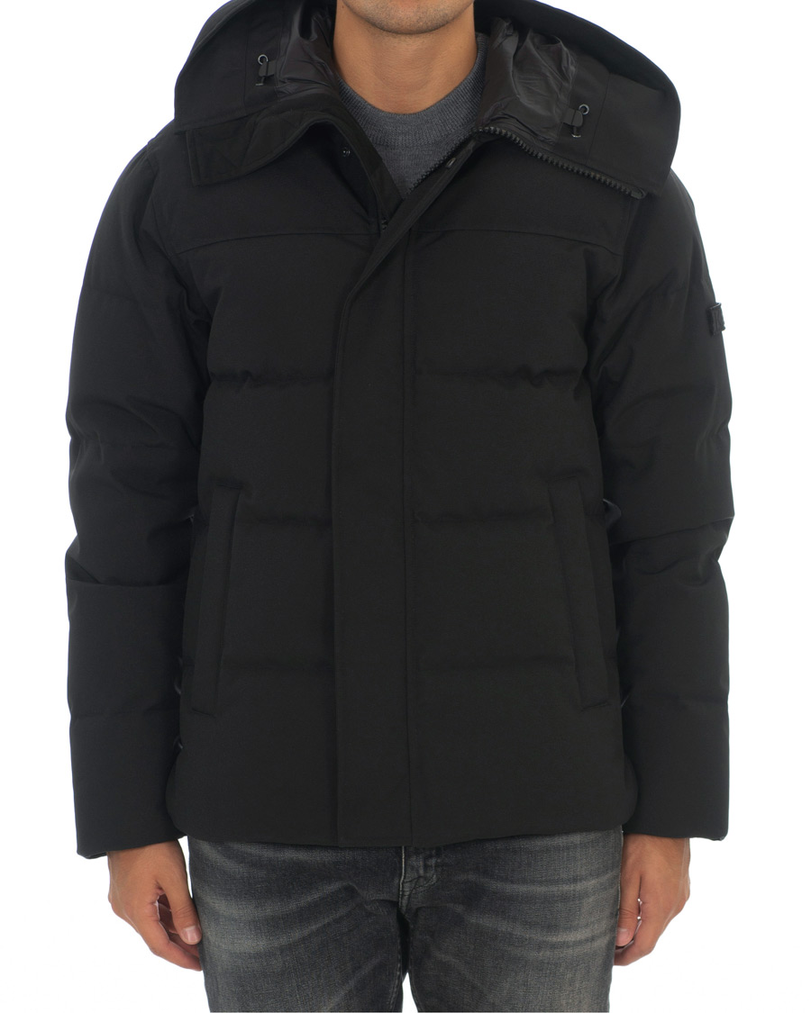 Mies | Takit | KENZO | Short Down Jacket Technic Canvas Black