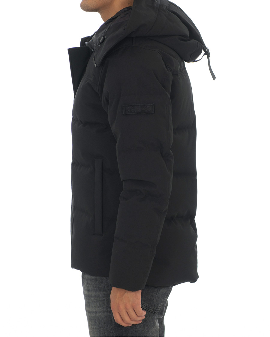 Mies | Takit | KENZO | Short Down Jacket Technic Canvas Black