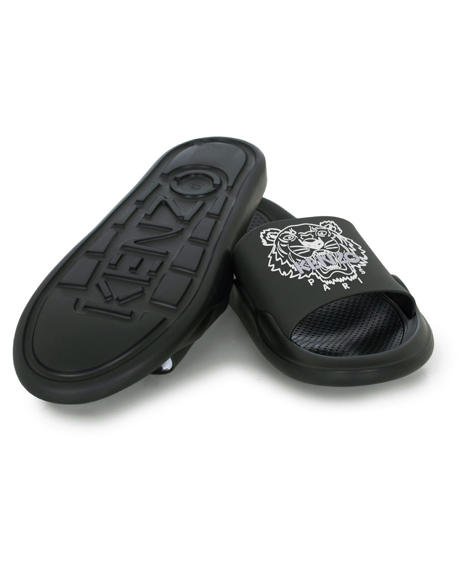 Mies | KENZO Pool Mule Tiger Head Black | KENZO | Pool Mule Tiger Head Black