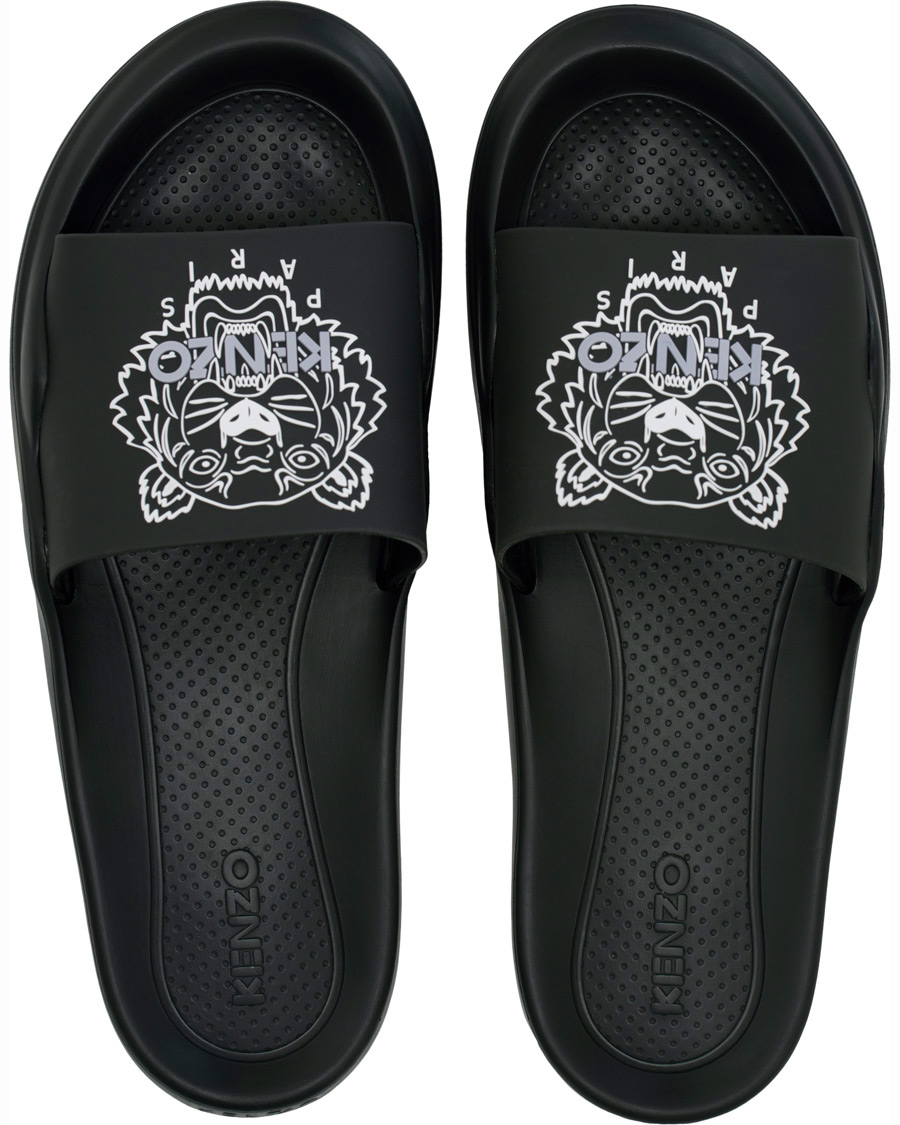 Mies | KENZO Pool Mule Tiger Head Black | KENZO | Pool Mule Tiger Head Black