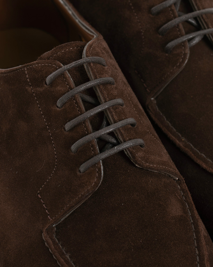 Mies | Edward Green Dover Split Toe R2 Sole Derby Mink Suede | Edward Green | Dover Split Toe R2 Sole Derby Mink Suede