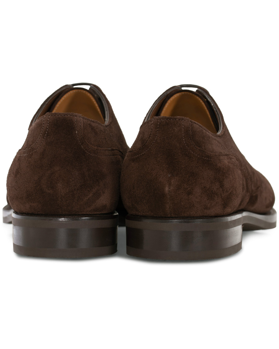 Mies | Edward Green Dover Split Toe R2 Sole Derby Mink Suede | Edward Green | Dover Split Toe R2 Sole Derby Mink Suede