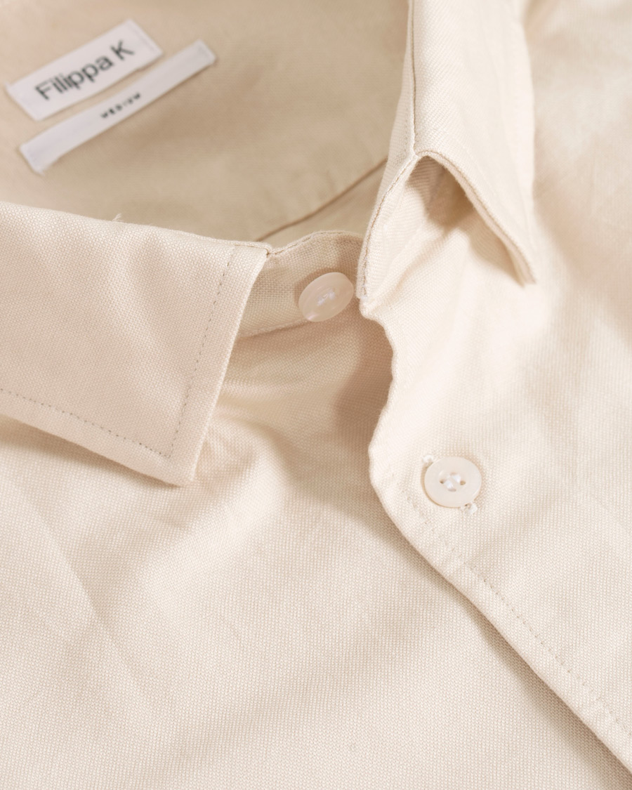 Mies | Kauluspaidat | Filippa K | Tim Oxford Shirt Bisque