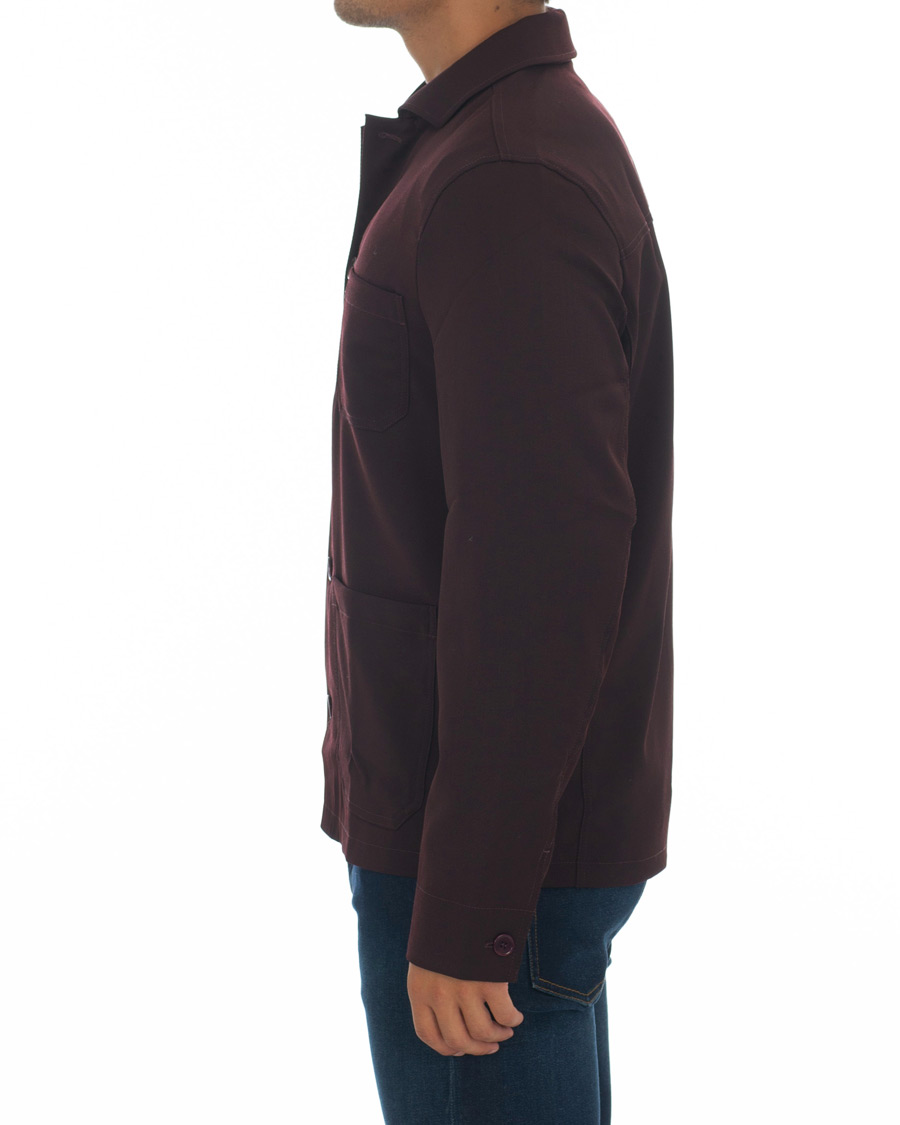 Mies | Pikkutakit | Filippa K | Luis Gabardine Blazer Jacket Deep Shiraz