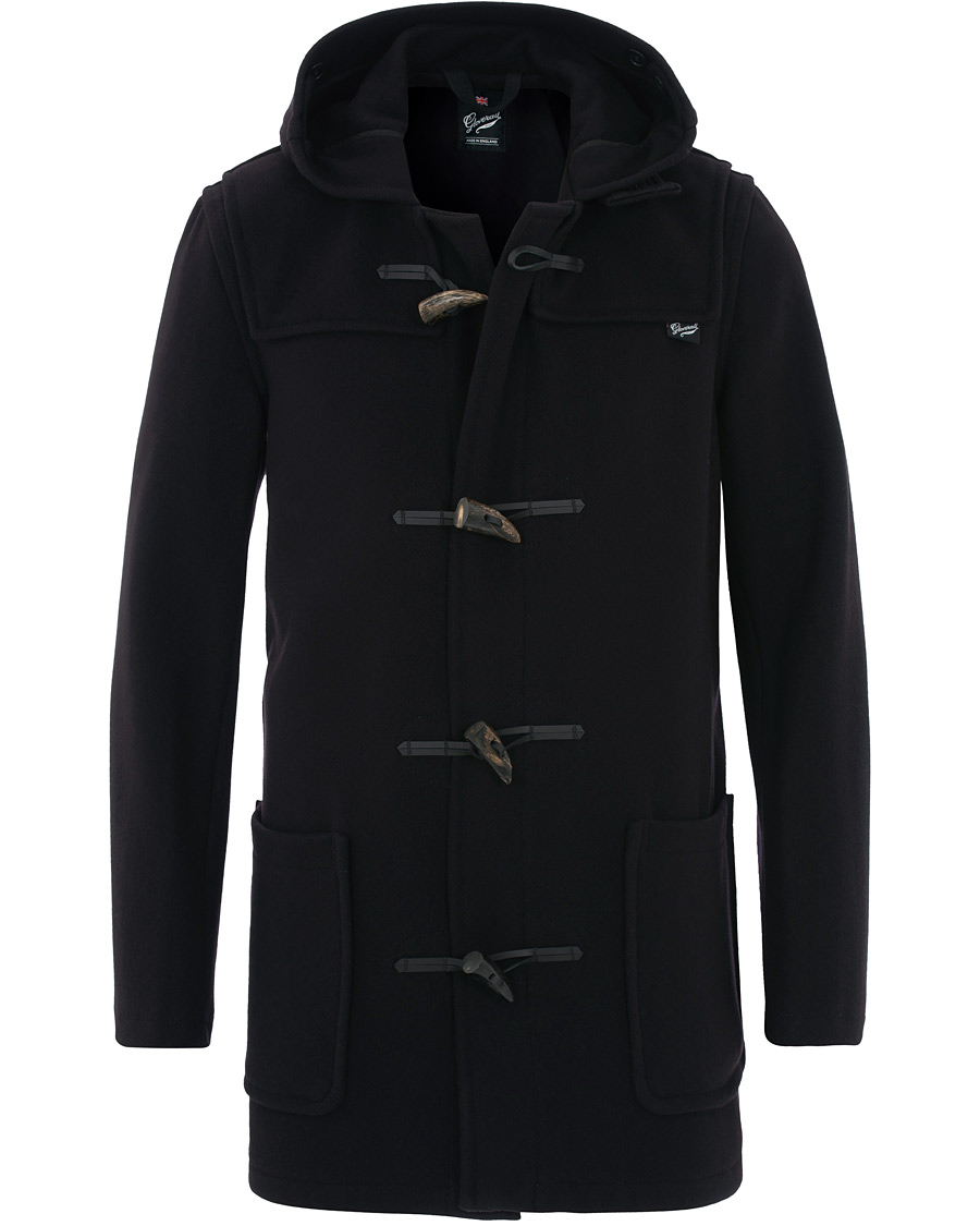 Mies | Takit | Gloverall | Mens Mid Length Duffle Navy