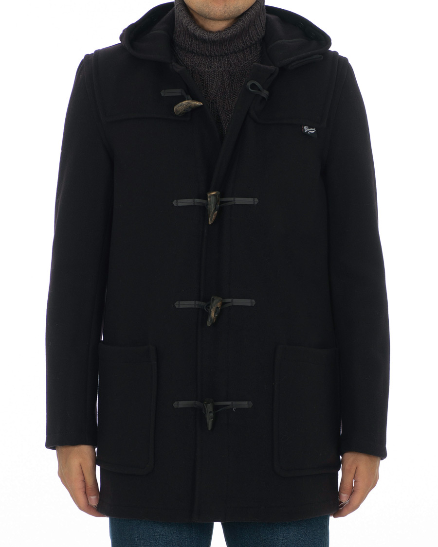 Mies | Takit | Gloverall | Mens Mid Length Duffle Navy