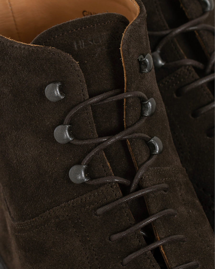 Mies | Heschung Ginkgo Boot Dark Brown Suede | Heschung | Ginkgo Boot Dark Brown Suede