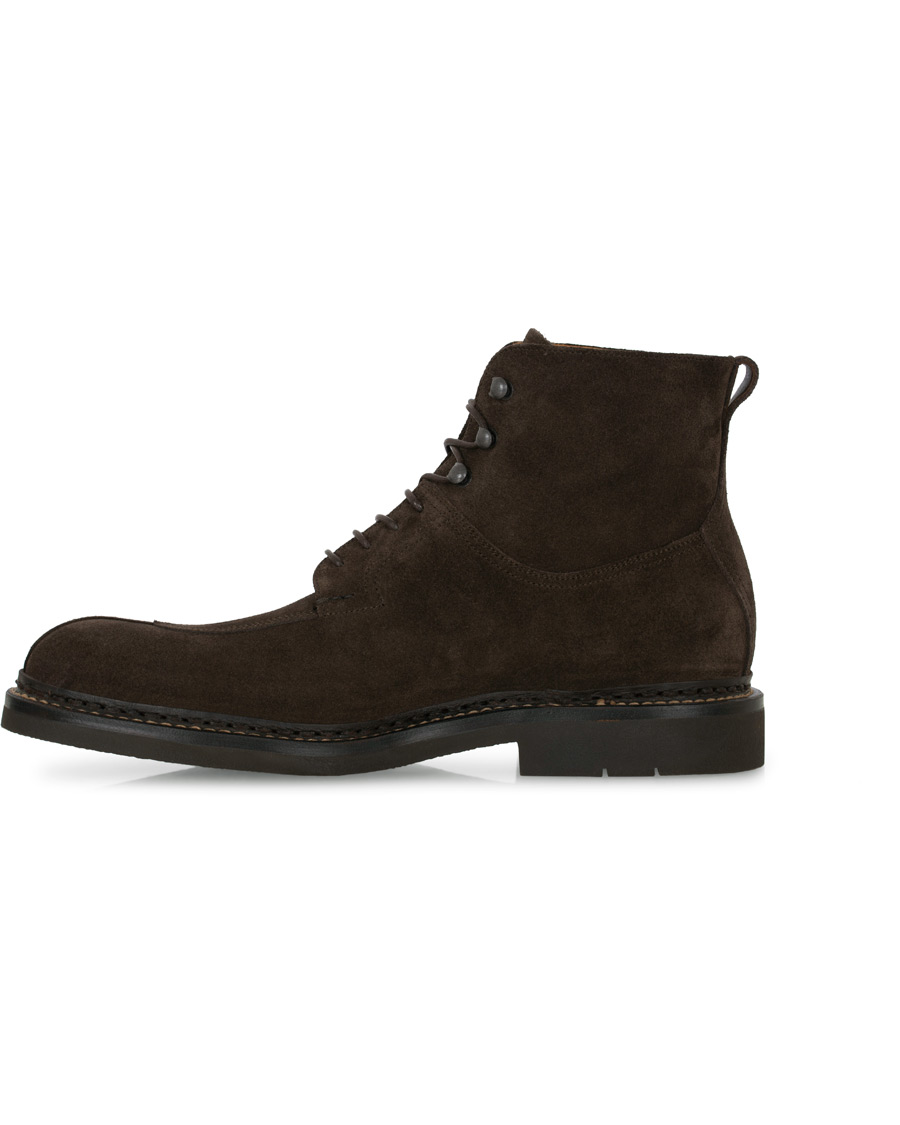 Mies | Heschung Ginkgo Boot Dark Brown Suede | Heschung | Ginkgo Boot Dark Brown Suede