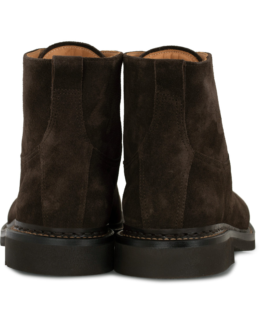 Mies | Heschung Ginkgo Boot Dark Brown Suede | Heschung | Ginkgo Boot Dark Brown Suede