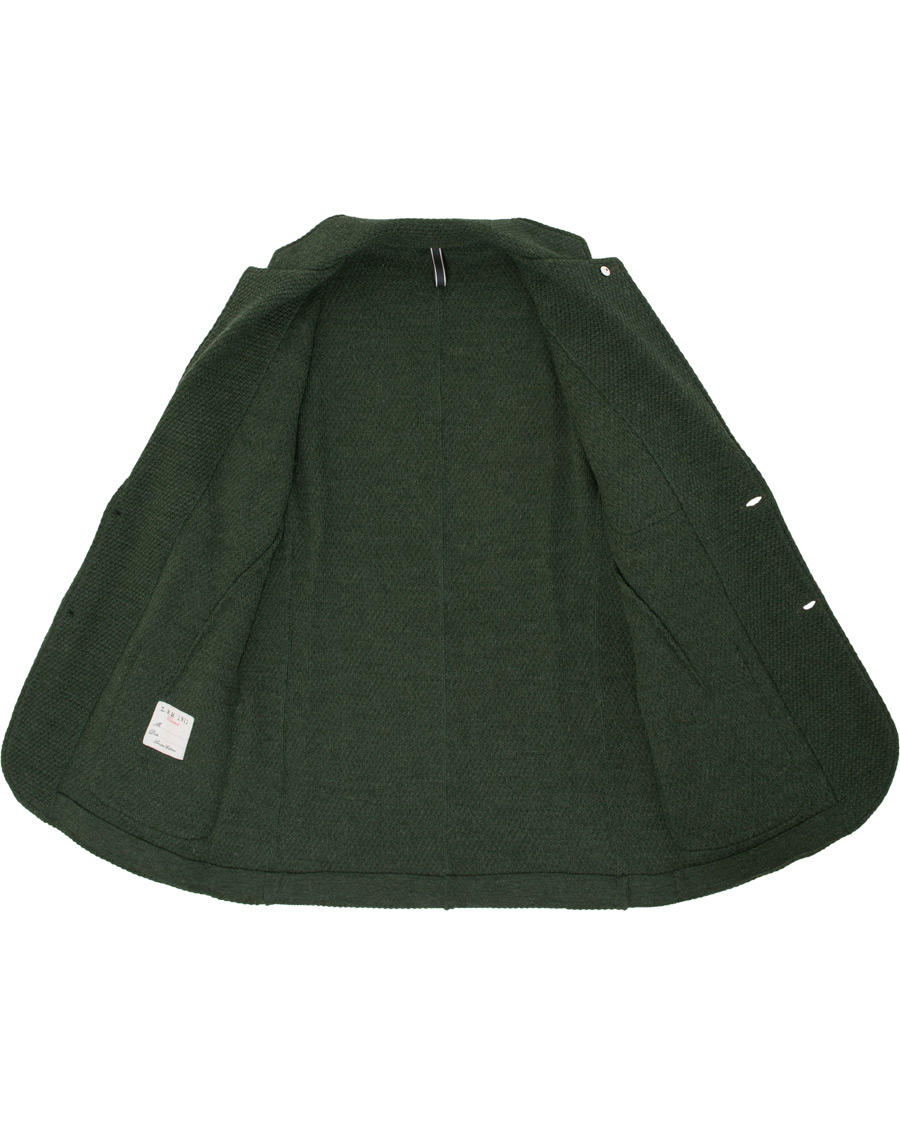 Mies | Pikkutakit | L.B.M. 1911 | Knitted Cardigan Blazer Green