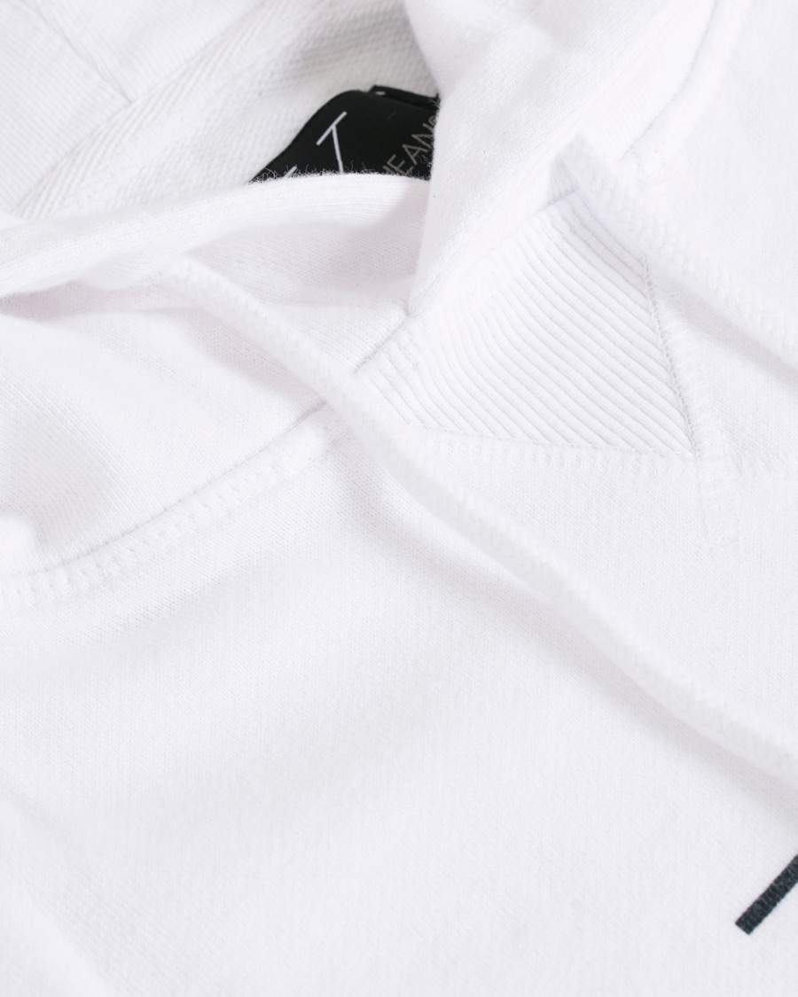 Mies | Puserot | Calvin Klein Jeans | Washed Monogram Hoodie White