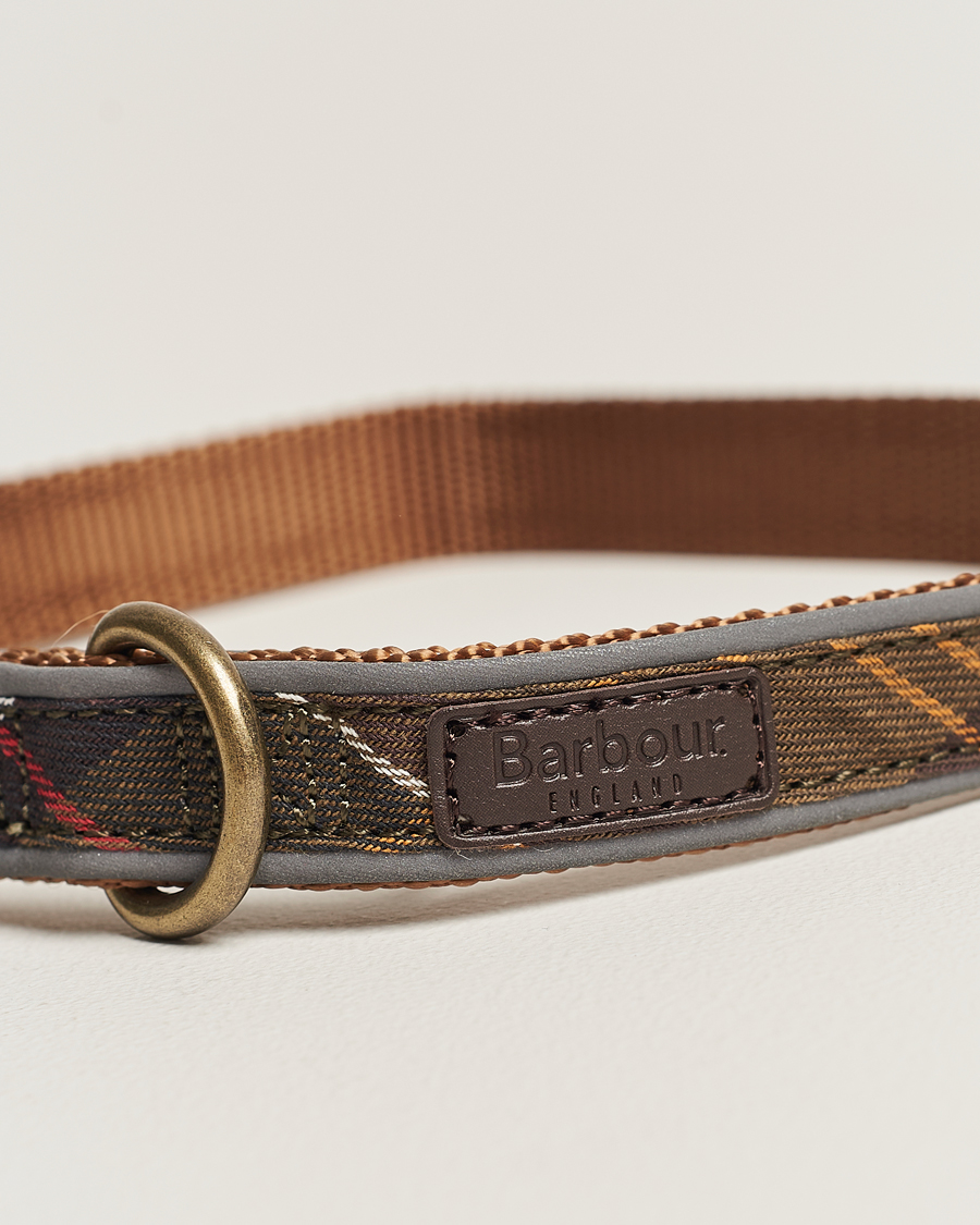 Mies | Barbour International Reflective Tartan Dog Collar Classic | Barbour International | Reflective Tartan Dog Collar Classic