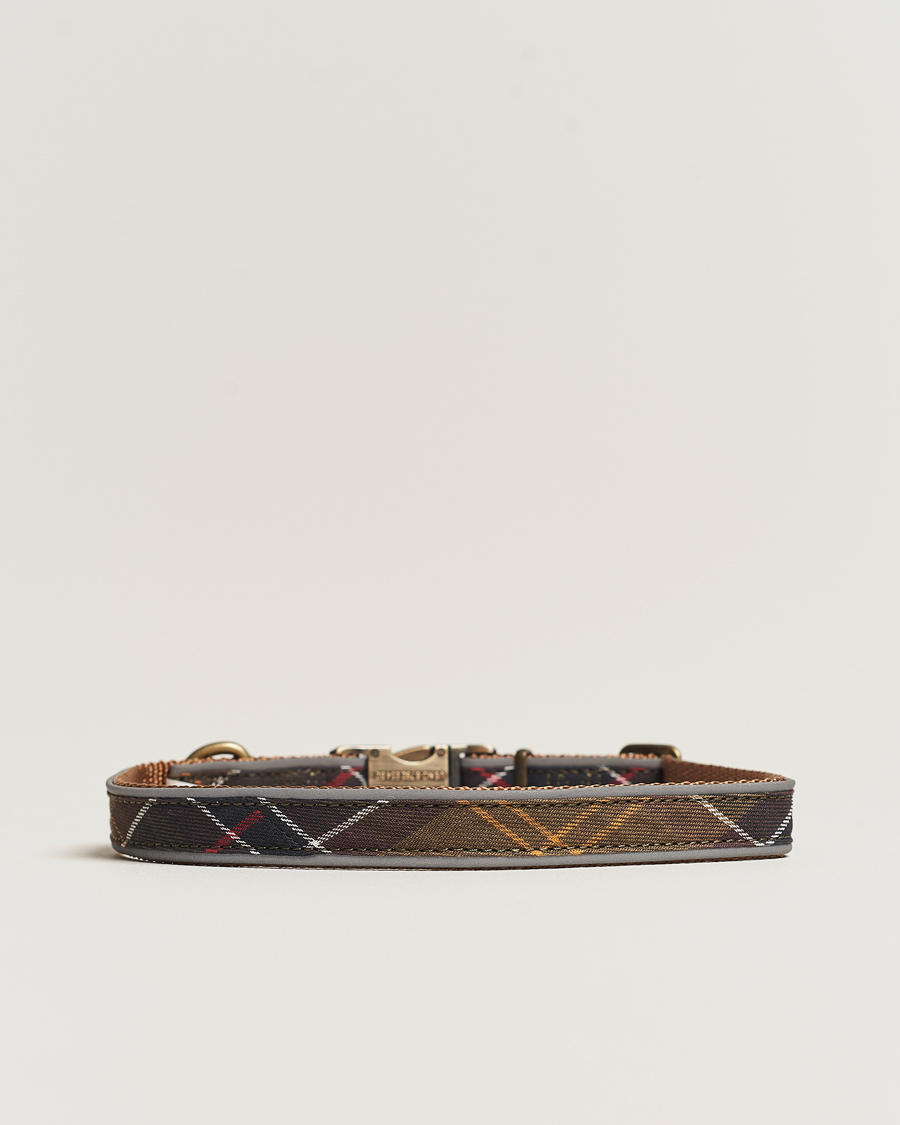Mies | Barbour International Reflective Tartan Dog Collar Classic | Barbour International | Reflective Tartan Dog Collar Classic
