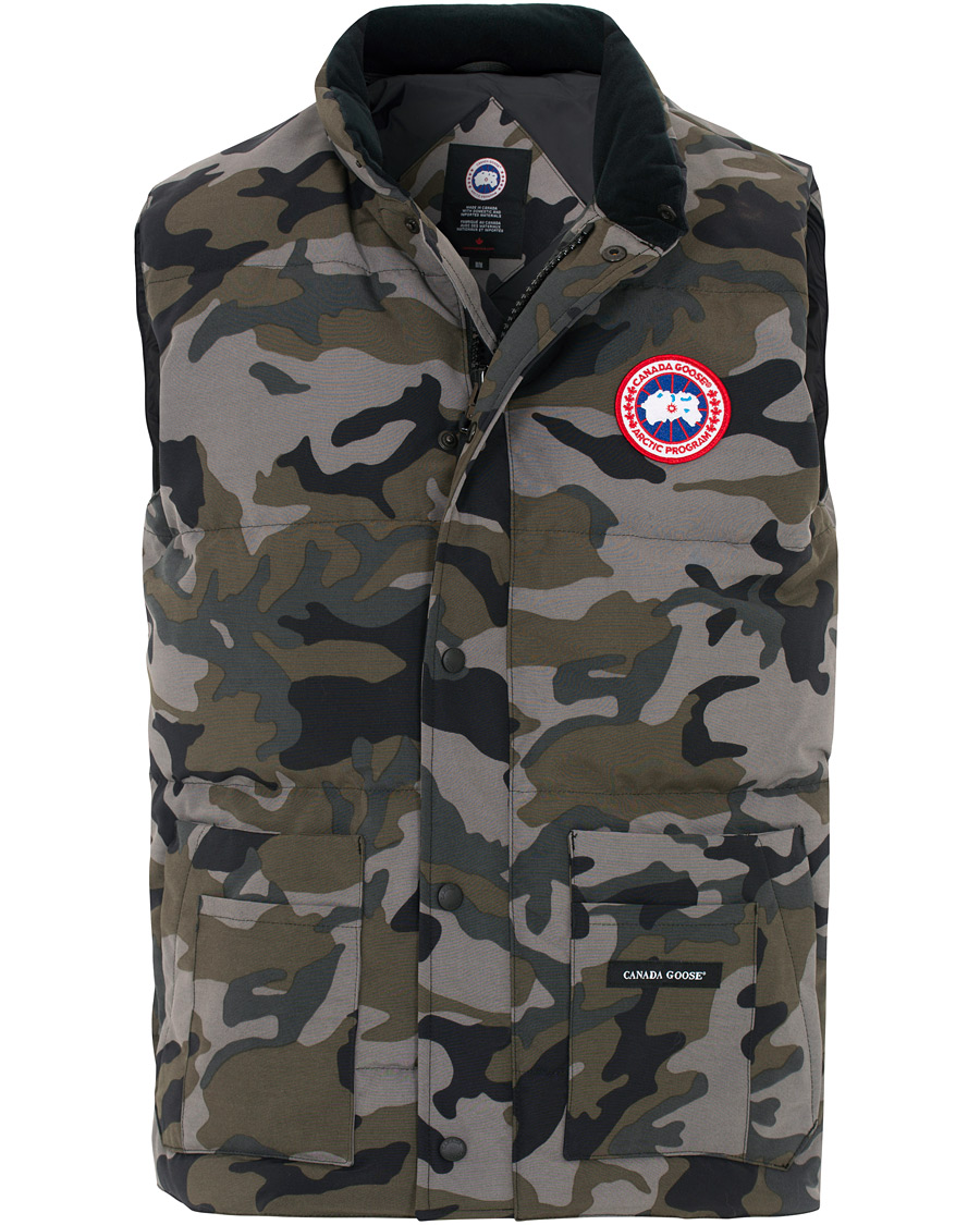 Mies | Takit | Canada Goose | Freestyle Crew Vest Coastal Grey Camo