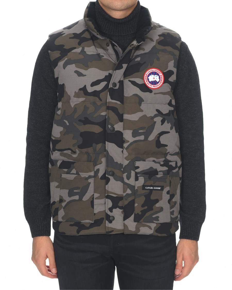 Mies | Takit | Canada Goose | Freestyle Crew Vest Coastal Grey Camo