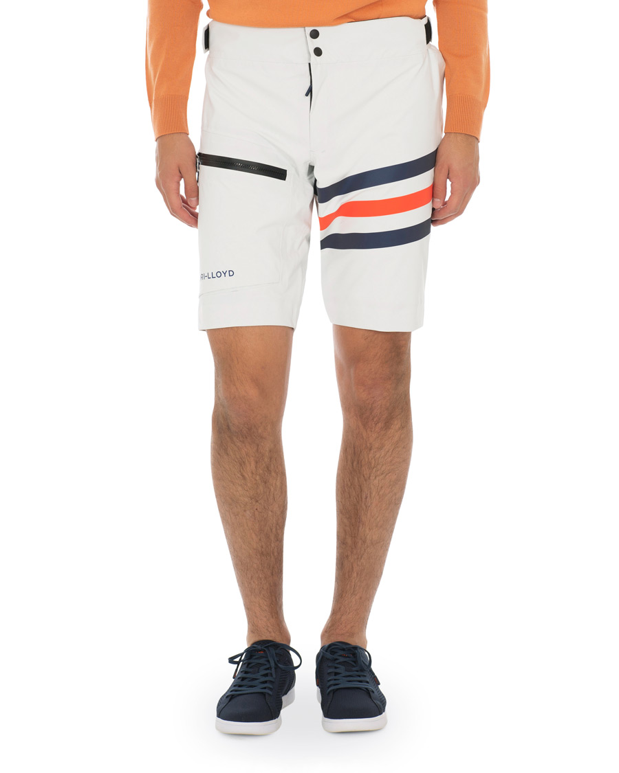 Mies | Housut | Henri-Lloyd | Henri Lloyd Fremantle Stripe Shorts Cloud White
