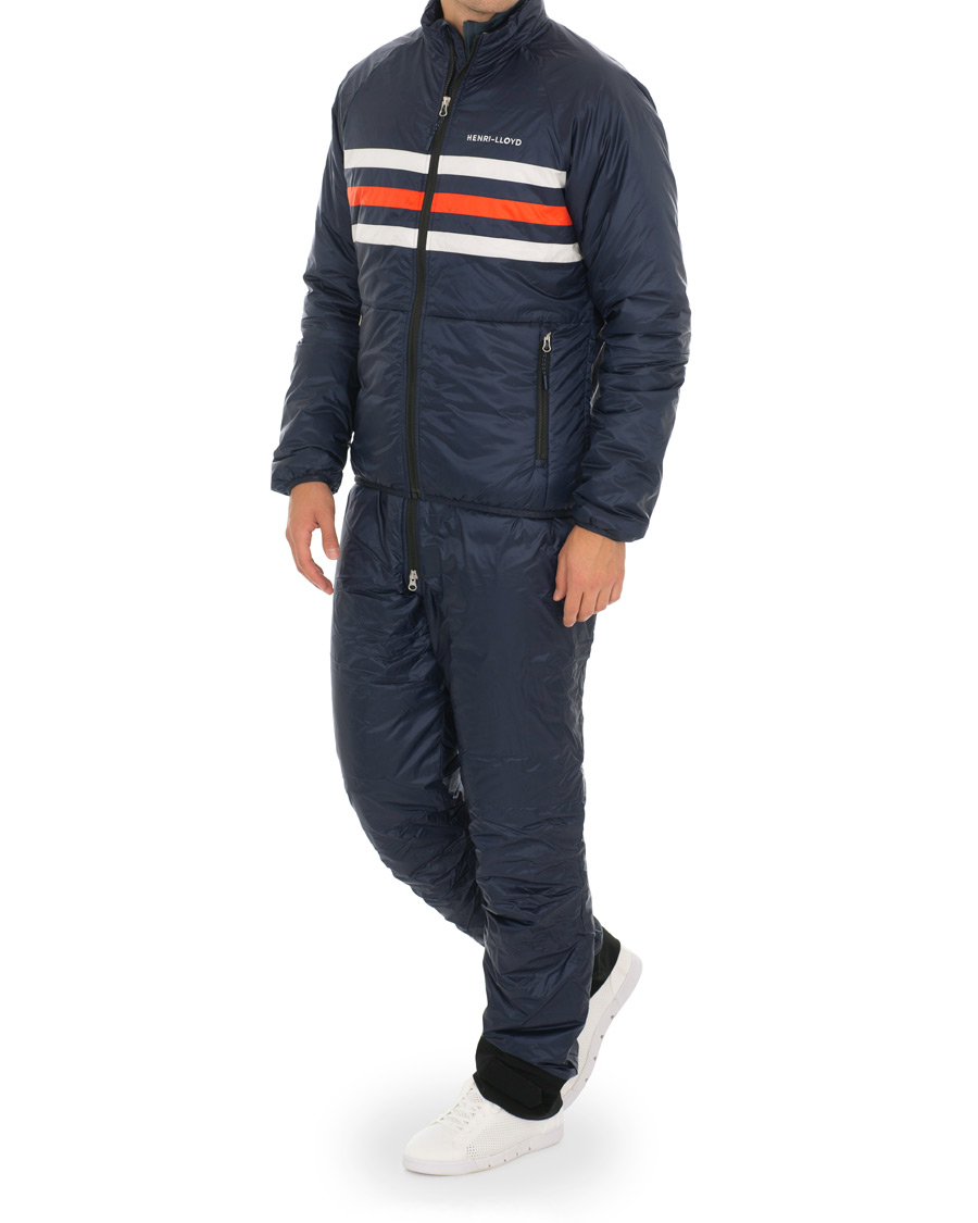 Mies | Housut | Henri-Lloyd | Henri Lloyd Fremantle Stripe Liner Salopette Navy Blue