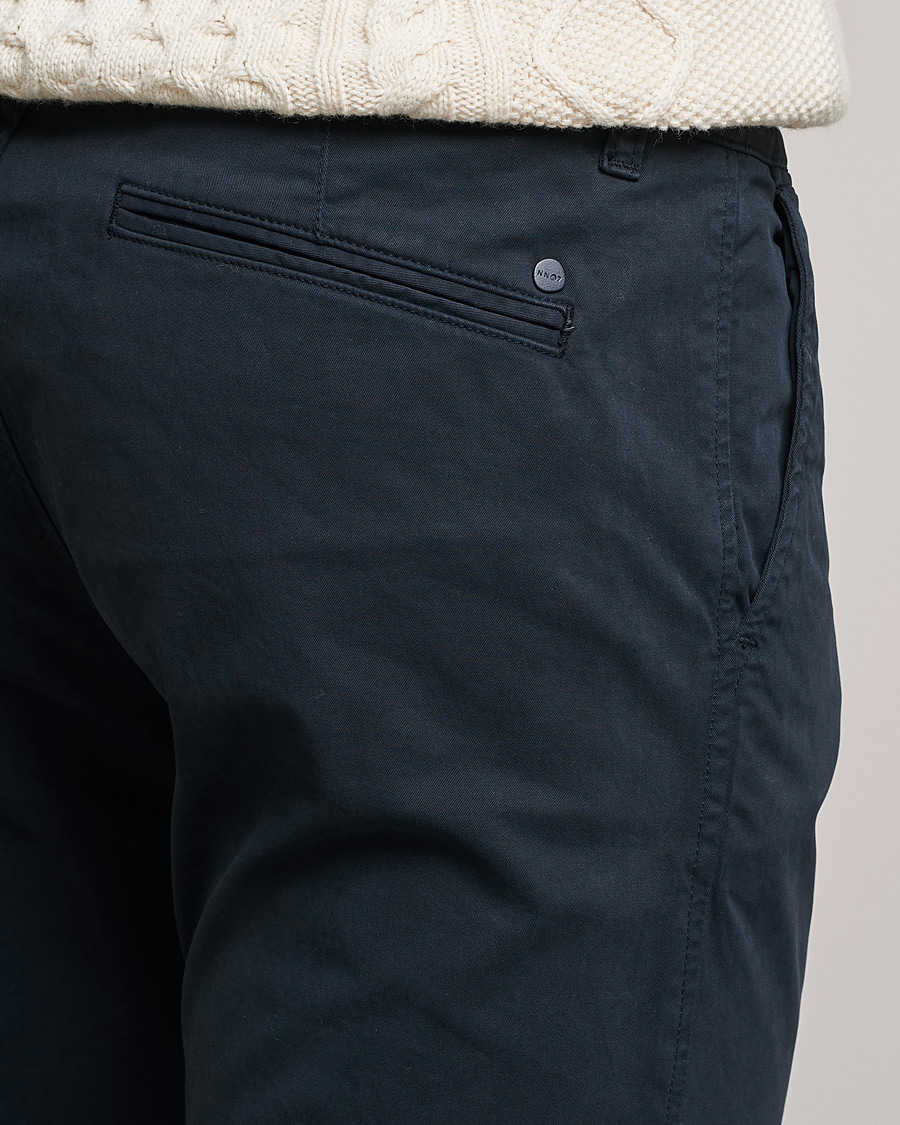 Mies | Housut | NN07 | Marco Slim Fit Stretch Chinos Navy Blue