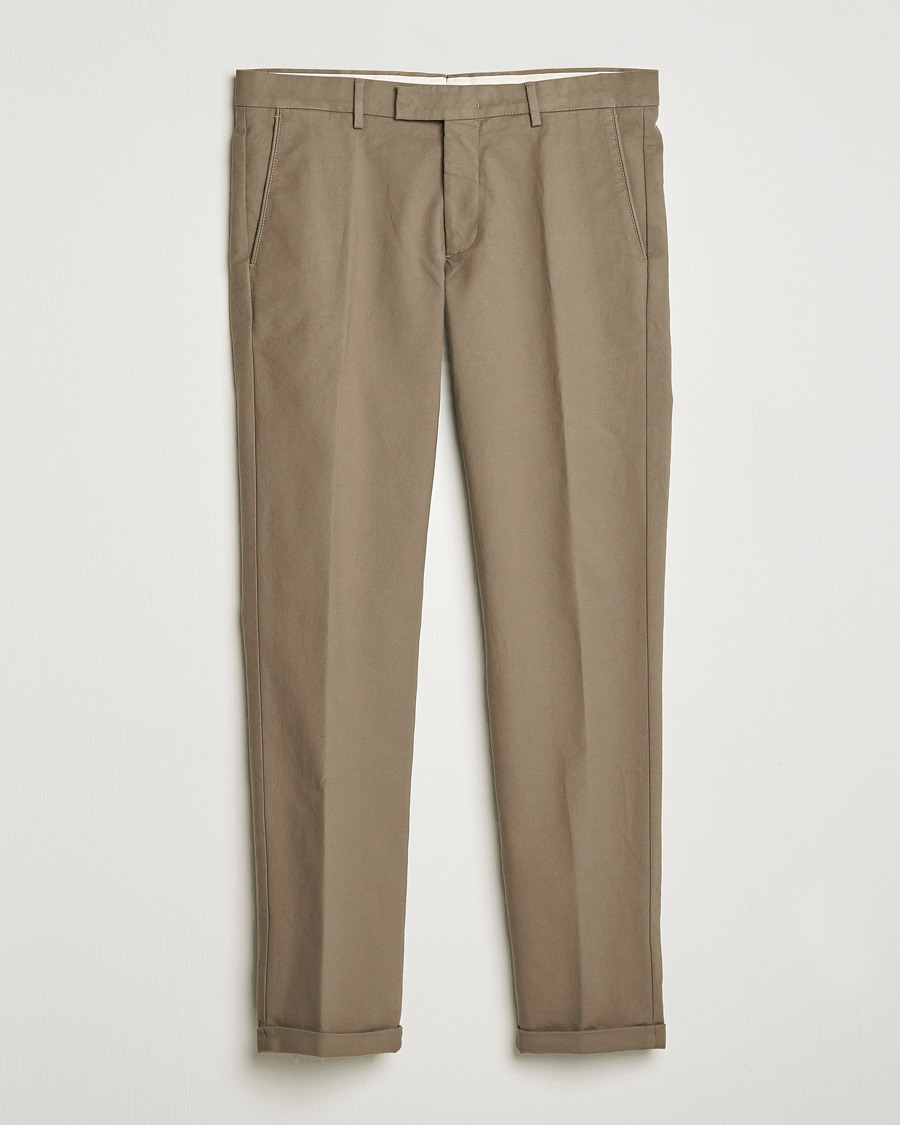 Mies | Housut | NN07 | Scott Regular Fit Stretch Trousers Khaki